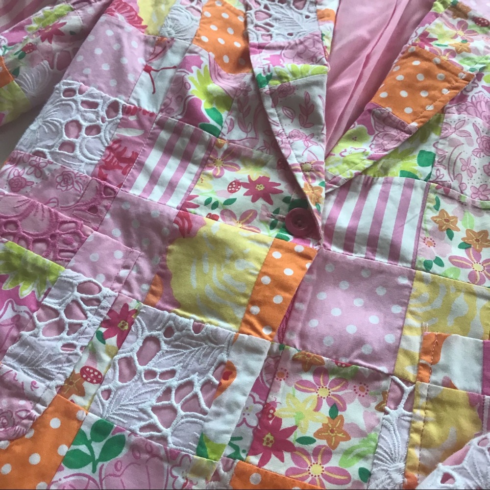 Lilly Pulitzer Patchwork Blazer - image 2